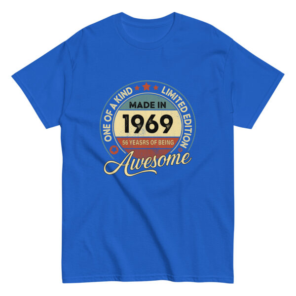 MADE IN 1969 BEING AWESOME PREMIUM BUY 1 GET 1 T-SHIRT - Image 6